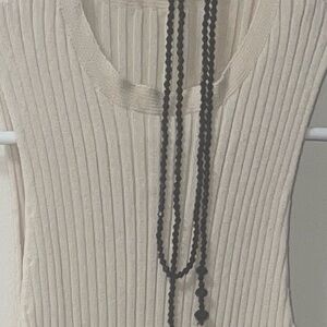 Ribbed Sleeveless Dress